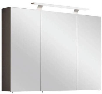 Stylife Spiegelschrank Mona, Metall, 6 Fächer, 100x75.7x16 cm, Soft-Close-System (865016703)