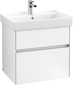 Villeroy & Boch Collaro - Waschtischunterschrank mit 2 Ausz&uuml;gen 604x546x444mm wei&szlig; matt (C00900MS)