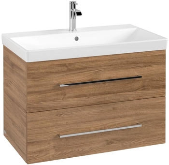 Villeroy & Boch Avento - Waschtischunterschrank 776x514x452mm 2 Ausz&uuml;ge Becken mittig kansas oak (A89100RH)