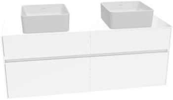 Villeroy & Boch Collaro - Waschtischunterschrank 1400x548x500mm 4 Ausz&uuml;ge glossy white (C04800DH)