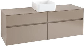 Villeroy & Boch Collaro - Waschtischunterschrank 1600x548x500mm 4 Ausz&uuml;ge glossy white (C04900DH)