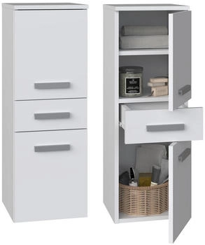 CdF Badezimmerschrank, Weiß, 30x85x30 cm (800000878246)