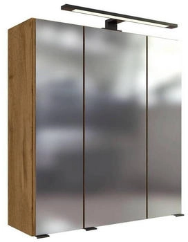 Held Spiegelschrank Möbel Manchester, Glas, 6 Fächer, 60x64x20 cm (307014404)