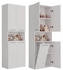 CdF Badezimmerschrank, Weiß, 60x174x30 cm (800000878242)