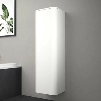 Duravit Happy D.2 Plus Halbhochschrank 3 Glasfachb&ouml;den, T&uuml;ranschlag links, 40 x 36 cm (HP1261L3636)