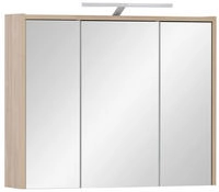 welltime Spiegelschrank "List, Spiegelschrank, Made in Germany, B: 74,5 cm"...
