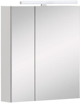 Stylife Spiegelschrank Maxim/Karla, Metall, 2 Fächer, F, 60x70.4x16 cm (865019516)