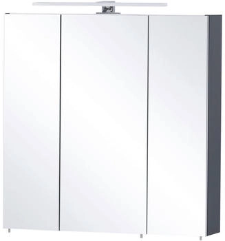 Stylife Spiegelschrank Kent, Metall, 6 Fächer, 70x74.8x16 cm, Soft-Close-System (865012911)