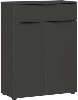 Germania Unterschrank, Graphit, Metall, 1 F&auml;cher, 1 Schubladen, 71x95x34 cm, stehend, h&auml;ngend (1258001703)