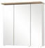Stylife Spiegelschrank Jelda, Metall, 6 Fächer, 70.4x72.3x23.7 cm, umfangreiches Zubehör erhältlich (865019202)