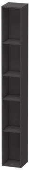 Duravit L-Cube Regalelement vertikal mit 5 Fächer 18 x 18 cm (LC120608080)