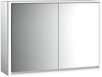 Emco loft LED-Lichtspiegelschrank 100 cm, 2 T&uuml;ren, Aufputzmodell, Badm&ouml;bel,