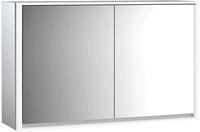 Emco loft LED-Lichtspiegelschrank 130 cm, 2 T&uuml;ren, Aufputzmodell, Badm&ouml;bel,