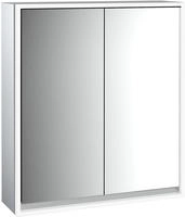 Emco loft LED-Lichtspiegelschrank 60 cm, 2 T&uuml;ren, Aufputzmodell, Badm&ouml;bel,