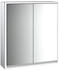 emco loft LED-Lichtspiegelschrank 60 cm, 2 Türen, Aufputzmodell (979805104)