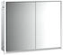 emco loft LED-Lichtspiegelschrank 80 cm, 2 Türen, Unterputzmodell (979805107)
