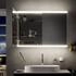 emco prime 2 Facelift Einbaurahmen für Unterputz LED-Lichtspiegelschrank 180 cm aluminium (949700034)