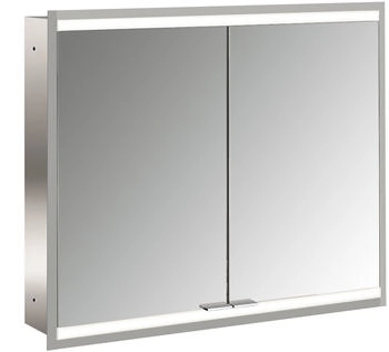 emco prime 2 Facelift LED-Lichtspiegelschrank 80 cm mit 2 T&uuml;ren, Unterputzmodell (949706234)