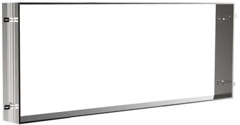 emco prime Facelift Einbaurahmen f&uuml;r Unterputz LED-Lichtspiegelschrank 200 cm aluminium (949700033)