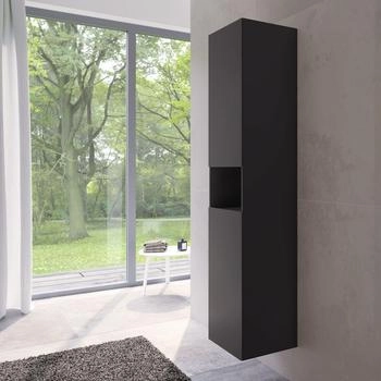 KEUCO Stageline Hochschrank 40 x 180 cm, Anschlag links, mit LED-Fachbeleuchtung (32831970101)