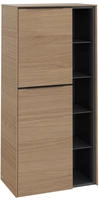 Villeroy & Boch Subway 3.0 Mittelschrank 57,4 x 120 cm mit 1 offenen Fach und 2