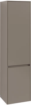 Villeroy & Boch Collaro Hochschrank C033 00, Anschlag links, 404 x 1538 x 349mm Cashmere Grey (C03300VN)