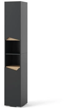 VICCO Badschrank, Anthrazit, Anthrazit, 6 F&auml;cher, Rechteckig, 30x180x35 cm (800000832240)