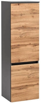 Held Midischrank Möbel Kopenhagen, Grau, Eiche, 40x130x35 cm, hängend, stehend, (307010618)