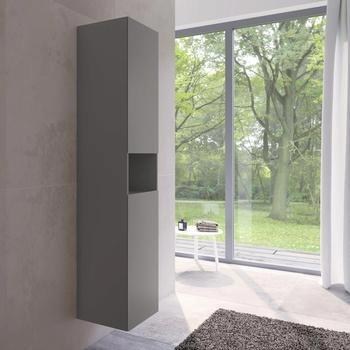 KEUCO Stageline Hochschrank 40 x 180 cm, Anschlag rechts, mit LED-Fachbeleuchtung (32831290102)