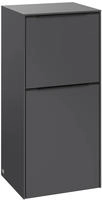 Villeroy & Boch Subway 3.0 Seitenschrank 40 x 86 cm mit 1 Auszug und 1 T&uuml;r, Anschlag