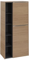 Villeroy & Boch Subway 3.0 Mittelschrank 57,4 x 120 cm mit 1 offenen Fach und 2