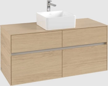Villeroy & Boch Collaro - Waschtischunterschrank 1200x548x500mm 4 Auszüge nordic oak (C04100VJ)