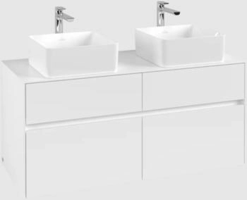 Villeroy & Boch Collaro - Waschtischunterschrank 1200x548x500mm 4 Auszüge white matt (C04400MS)
