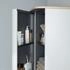 Duravit Happy D.2 Plus Halbhochschrank 3 Glasfachböden, Türanschlag links, 40 x 36 cm (HP1261L9292)
