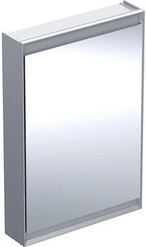 Geberit ONE Spiegelschrank, ComfortLight, 1 Tür rechts, AP-Montage, 60 cm aluminium (505.811.00.1)