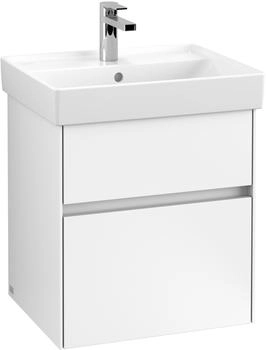 Villeroy & Boch Collaro - Waschtischunterschrank mit 2 Ausz&uuml;gen 510x546x444mm wei&szlig; matt (C00700MS)
