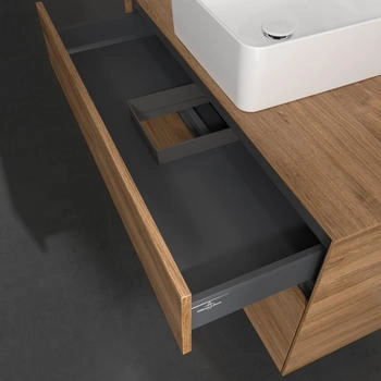 Villeroy & Boch Collaro - Waschtischunterschrank 1000x548x500mm 2 Ausz&uuml;ge Becken mittig kansas oak (C03800RH)