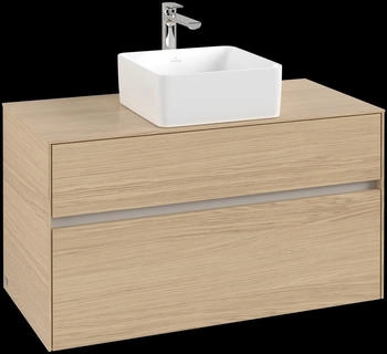 Villeroy & Boch Collaro - Waschtischunterschrank 1000x548x500mm 2 Ausz&uuml;ge nordic oak (C03800VJ)