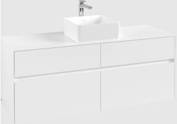 Villeroy & Boch Collaro - Waschtischunterschrank 1400x548x500mm 4 Auszüge white matt (C04500MS)