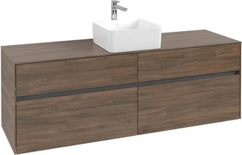 Villeroy & Boch Collaro - Waschtischunterschrank 1600x548x500mm 4 Ausz&uuml;ge arizona oak (C04900VH)