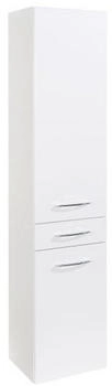 XORA Hochschrank, Weiß, 4 Fächer, 1 Schubladen, 40x180x35 cm, hängend (307005715)