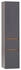 XORA Hochschrank Bogen, Grau, 4 Fächer, 1 Schubladen, einzeln stellbar, 40x180x35 cm, stehend, hängend (307014310)