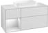 Villeroy & Boch Finion Waschtischunterschrank G701GFGF 120x60,3x50,1cm, Regal rechts Glossy white lacquer, Glossy white lacquer