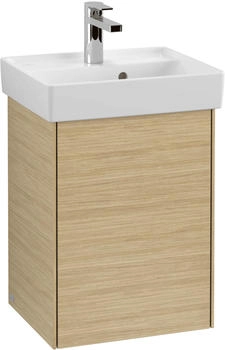 Villeroy & Boch Collaro - Waschtischunterschrank mit 1 T&uuml;r & Anschlag rechts 410x546x344mm nordic oak (C00501VJ)