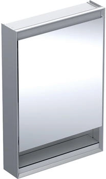 Geberit ONE Spiegelschrank mit Nische, ComfortLight, 1 Tür rechts, AP-Montage, 60 cm aluminium (505.831.00.1)