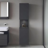 Duravit Collection One Hochschrank 40 x 176 cm, 2 T&uuml;ren Anschlag links, mit LED