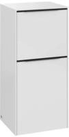 V&B Seitenschrank Subway 3.0 40x86x36,2cm, Sch L/Gr vo b, Brill. wh.