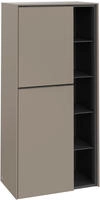 Villeroy & Boch Subway 3.0 Mittelschrank 57,4 x 120 cm mit 1 offenen Fach und 2