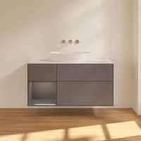 Villeroy & Boch Finion Waschtischunterschrank 120 cm mit Regalelement links,