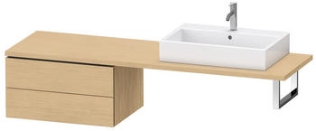 Duravit L-Cube Unterschrank für Konsole 72 x 54,7 cm, mit 2 Auszügen (LC585903030)